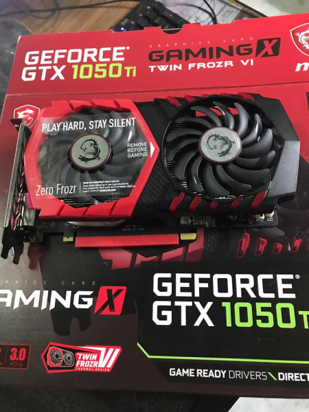 VGA MSI GTX 1050Ti 4G GAMING X 