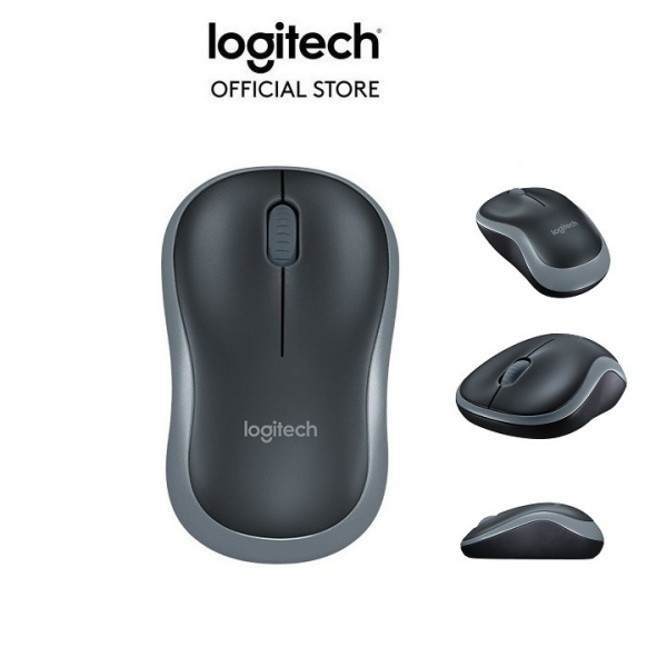 Chuột máy tính không dây Logitech B175 (Đen)