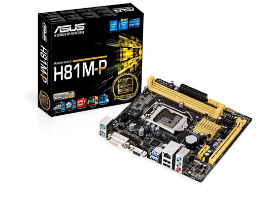 Mainboard Asus H81M-P