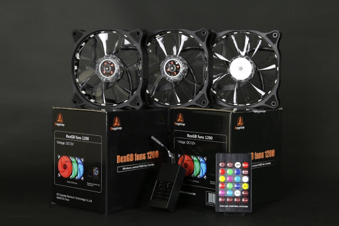 Fan Case Segotep RGB Set 3 Fan và Điều khiển