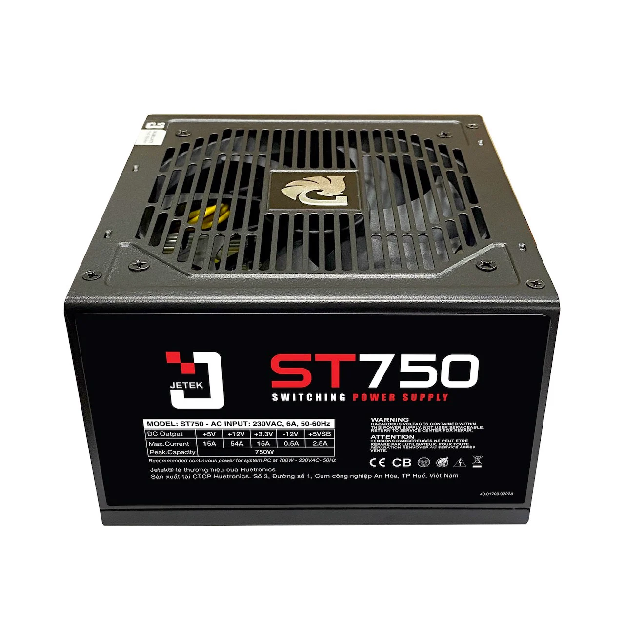 Nguồn Jetek model ST750V1