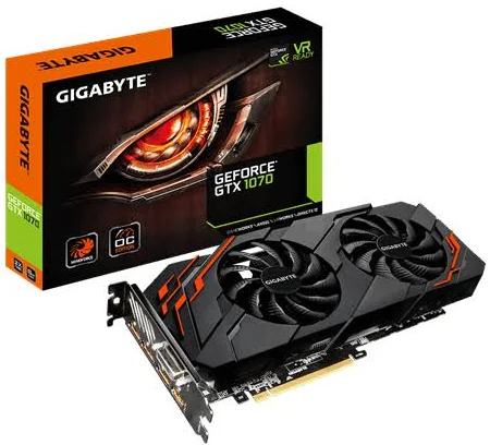 Vga GTX Gigabyte 1070/ 8G