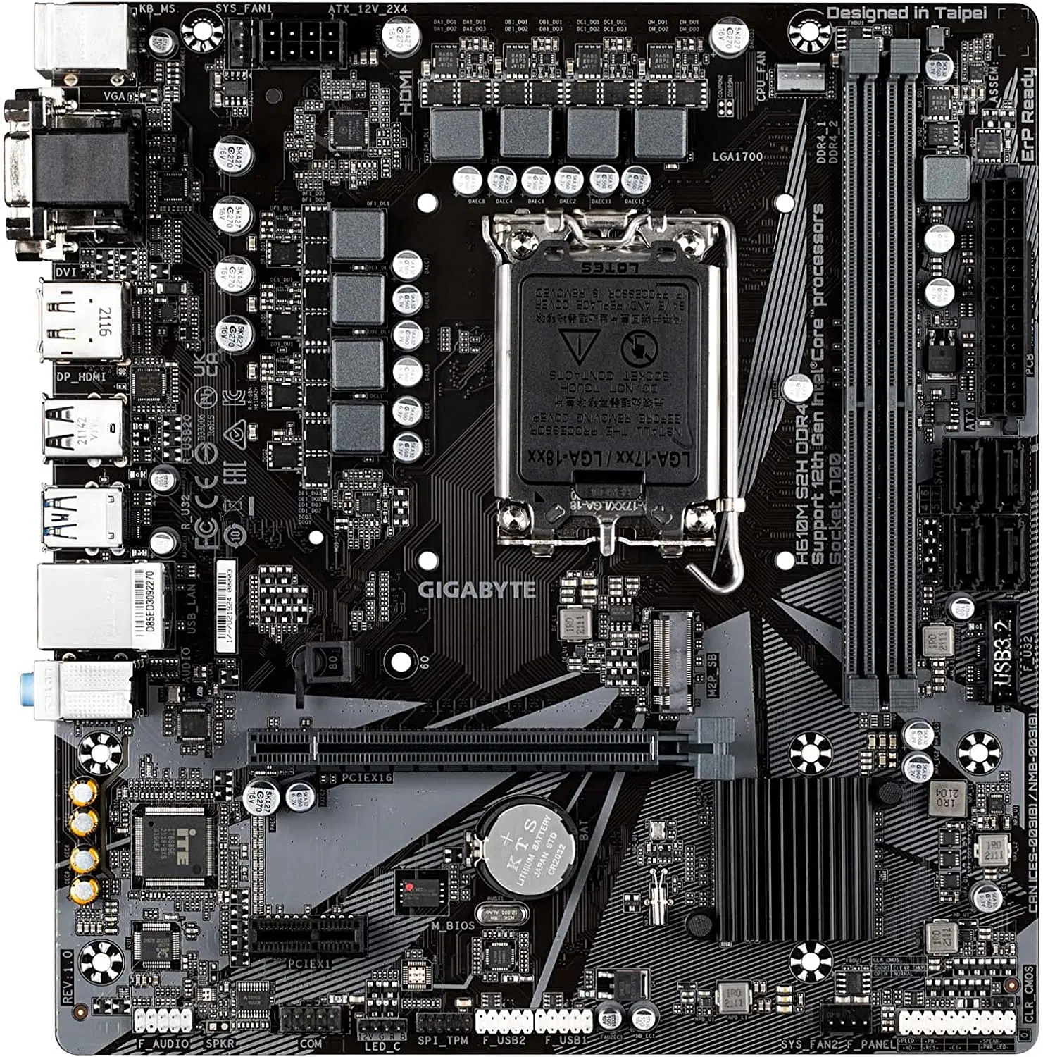 Mainboard GIGABYTE H610M H DDR4