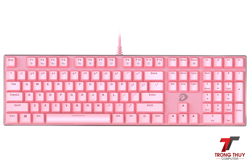 Bàn phím cơ DareU EK810 Queen Pink Blue switch