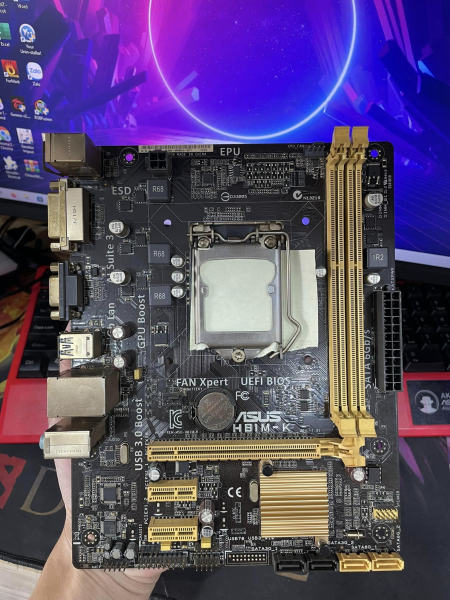 Mainboard Asus H81M-K cũ bảo hành 1 tháng