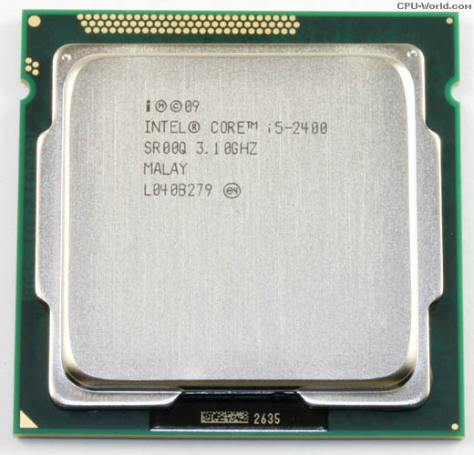 CPU CORE I5 2400  Sandy Bridge