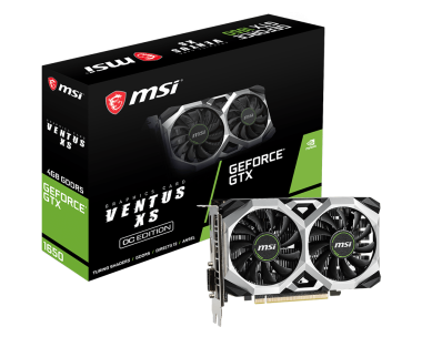 VGA MSI GeForce GTX 1650 4GB DDR6 VENTUS